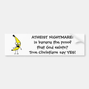 Atheïst Nightmare Bumpersticker