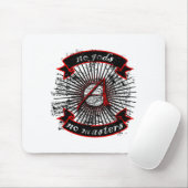 Atheïst No Gods, geen Masters Muismat (Met muis)