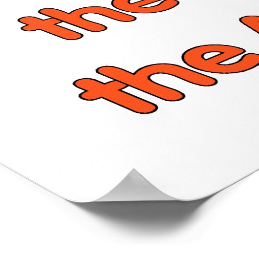 Atheïst Pledge Poster (Hoek)