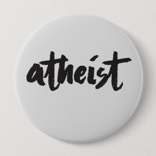 Atheïst Ronde Button 4,0 Cm