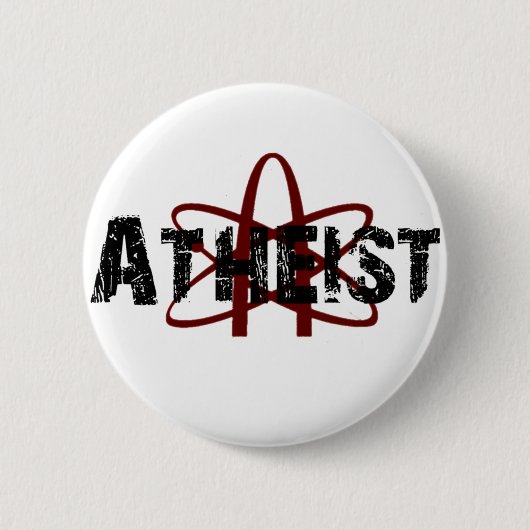 Atheïst Ronde Button 5,7 Cm (Voorkant)