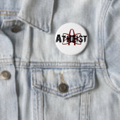 Atheïst Ronde Button 5,7 Cm (In situ)