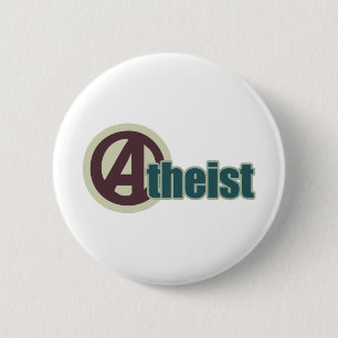 Atheïst Ronde Button 5,7 Cm