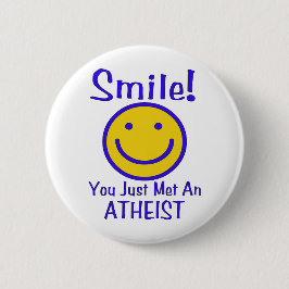 Atheïst Ronde Button 5,7 Cm
