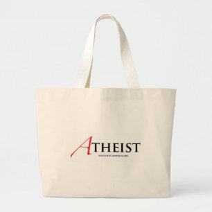 Atheïst (Scarlet Letter) Grote Tote Bag