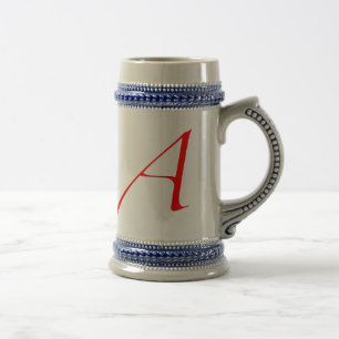 Atheïst Scarlet Letter Stein Bierpul