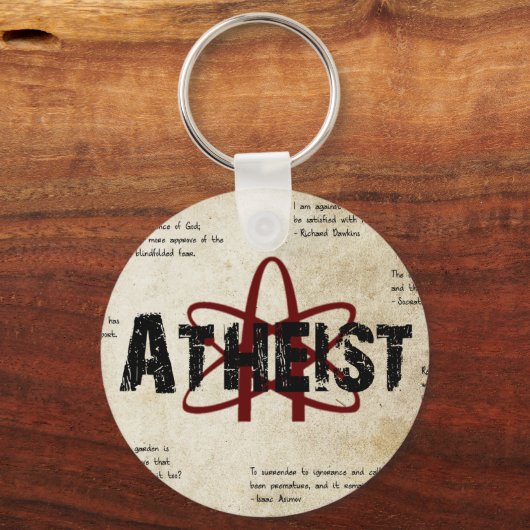 Atheïst Sleutelhanger (Voorkant)