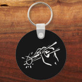 Atheïst Sushi! (ichthys) Sleutelhanger (Voorkant)