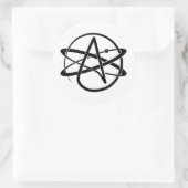 Atheïst Symbol Sticker (Tas)