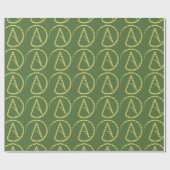 Atheïst Symbool Holiday Gift Wrap Cadeaupapier (Vlak)