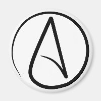 Atheïst Symbool Magneet