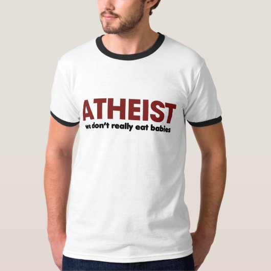 Atheïst T-shirt (Voorkant)