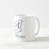 Atheïsten DENKEN Koffiemok (Voorkant rechts)
