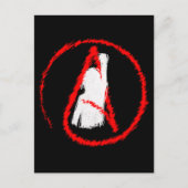 Atheïsten verenigen briefkaart (Voorkant)