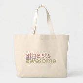 "Atheïsten zijn Geweldige" tas (Voorkant)