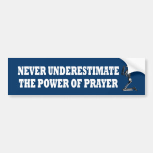 Atheïstisch gebed bumpersticker