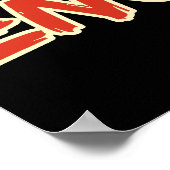 Atheïstisch poster! poster (Hoek)