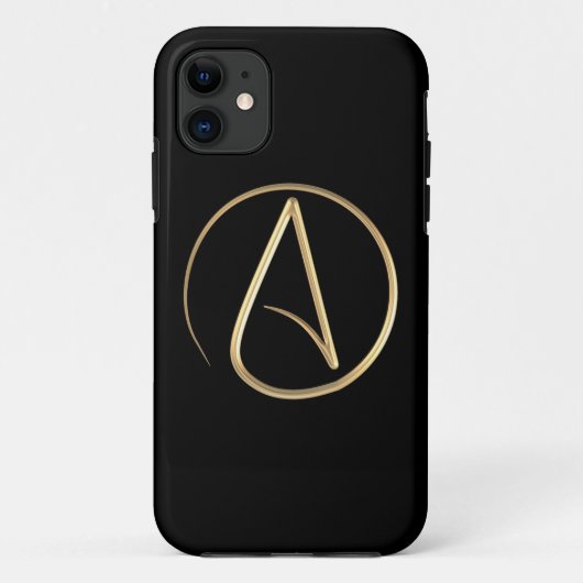Atheïstisch symbool Case-Mate iPhone case (Achterkant)