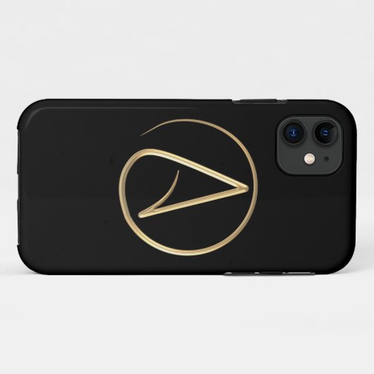 Atheïstisch symbool Case-Mate iPhone case (Achterkant (horizontaal))