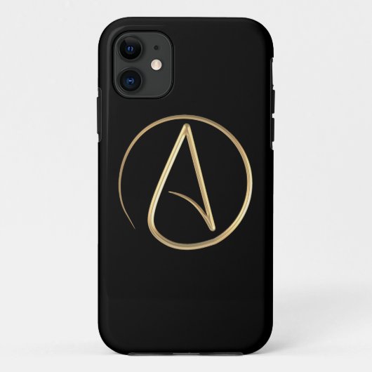 Atheïstisch symbool Case-Mate iPhone case (Achterkant)