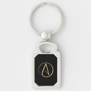 Atheïstisch symbool sleutelhanger