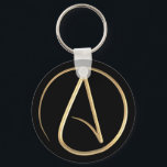 Atheïstisch symbool sleutelhanger<br><div class="desc">LET OP: HET ATHEÏSTISCH SYMBOOL IS EEN AFBEELDING MET EEN METALEN EFFECT. HET IS GEEN METAAL. Dit bijzondere Atheïstisch symbool is een gestileerde letter "A", die een zeer ruimtetijdperk uiterlijk heeft. Atheïsme is geen ongeloof in God. Een gebrek aan geloof in goden en bovennatuurlijke wezens.</div>