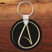 Atheïstisch symbool sleutelhanger (Voorkant)