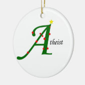 Atheïstisch versierend keramisch ornament (Links)