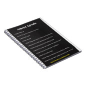 Atheïstische Agenda-notebook Notitieboek (Rechterzijde)