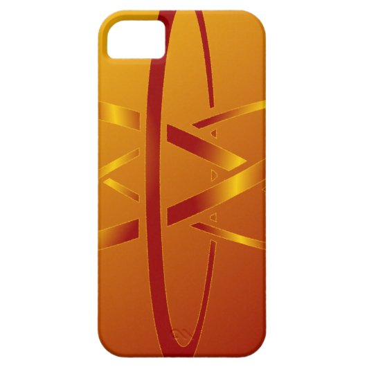 atheïstische atoom Case-Mate iPhone case (Achterkant)