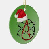 atheïstische boomversiering keramisch ornament (Rechts)