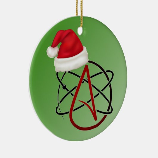 atheïstische boomversiering keramisch ornament (Rechts)