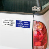 Atheïstische Bumpersticker (Op Truck)