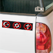 Atheïstische Bumpersticker (Op Truck)