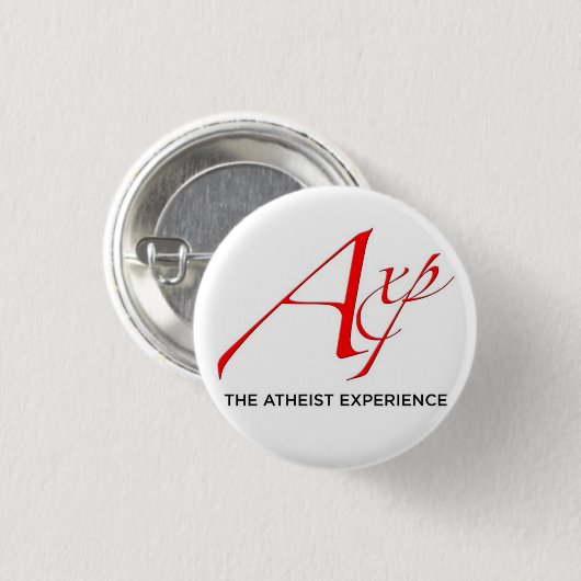 Atheïstische Button (Voorkant /achterkant)