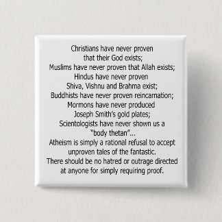 Atheïstische Button