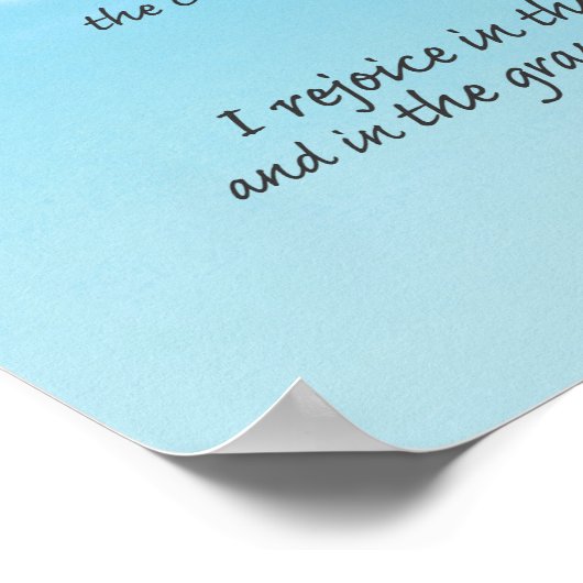 Atheïstische creatie poster (Hoek)