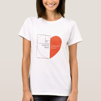 Atheïstische geest, Humanist Heart T-shirt