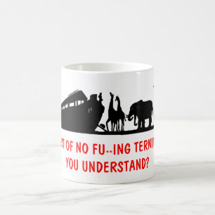 Atheïstische humor koffiemok