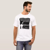 Atheïstische humor t-shirt (Voorkant volledig)
