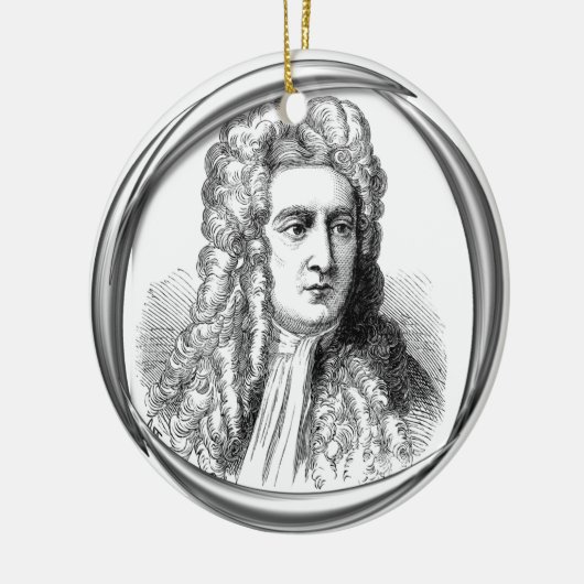 Atheïstische kerstversiering keramisch ornament (Links)