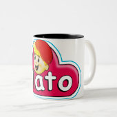 Atheïstische kleding - Plato / Play-doh Mok (Voorkant rechts)