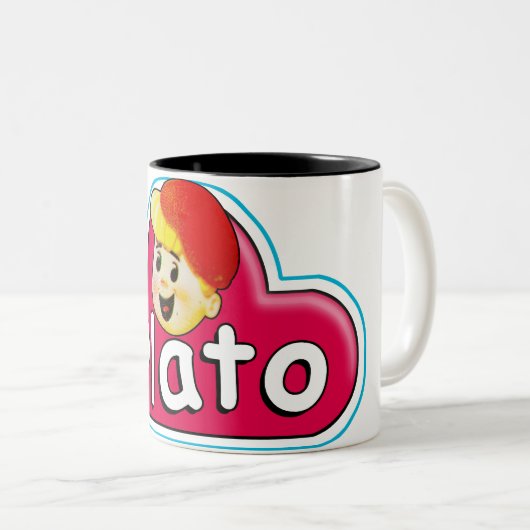 Atheïstische kleding - Plato / Play-doh Mok (Voorkant rechts)