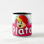 Atheïstische kleding - Plato / Play-doh Mok (Center)