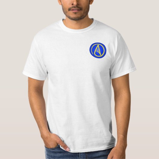 Atheïstische Logo T-shirt (Voorkant)
