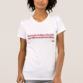 Atheïstische offertes t-shirt