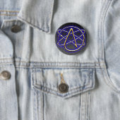 Atheïstische pin ronde button 5,7 cm (In situ)