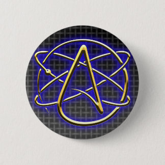 Atheïstische pin ronde button 5,7 cm