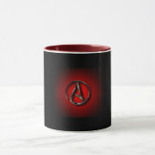 Atheïstische Symbool Coffee-Mok Mok (Midden)