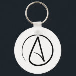 Atheïstische Symbool-Sleutelhanger Sleutelhanger<br><div class="desc">Stel je een atheïst voor aan de wereld</div>